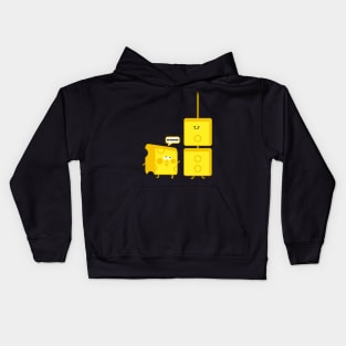 Cheese and skewer Kids Hoodie